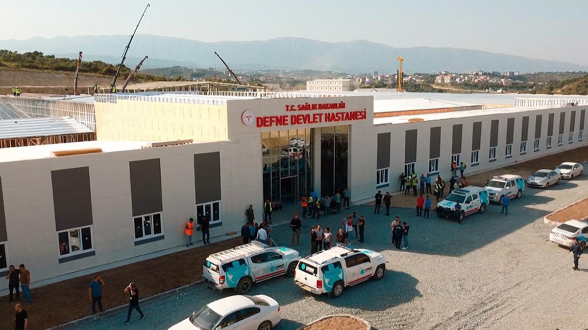 Defne Devlet Hastanesi'nde 2 hafta iinde cerrahi operasyonlara balanmas hedefleniyor