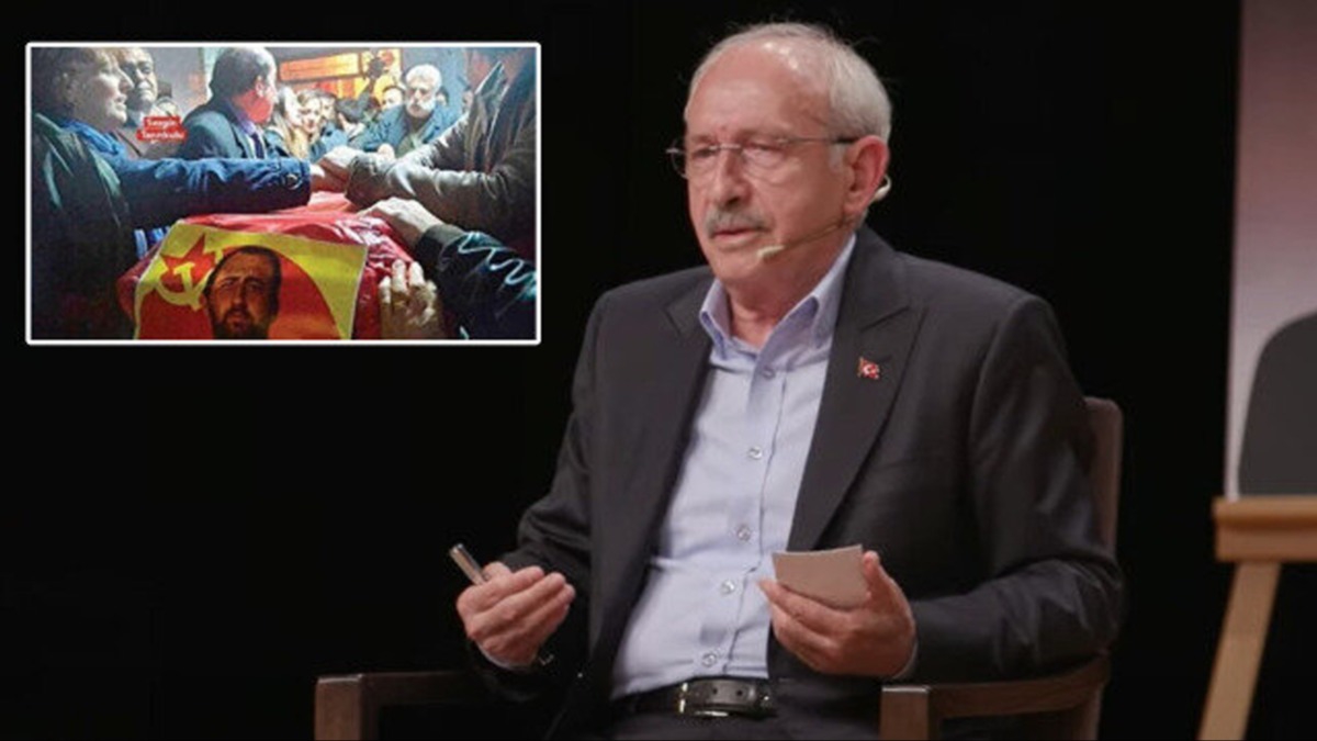 Kldarolu'nun savunmas pes dedirtti! PKK cenazesine katlp gzya dken Sezgin Tanrkulu'na arka kt