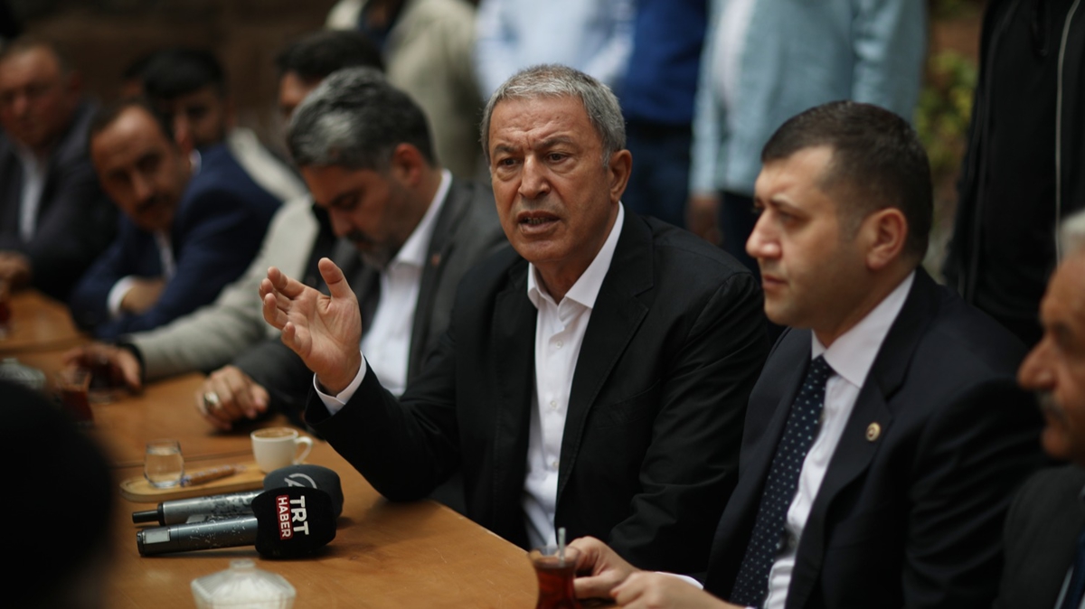 Bakan Akar: Trkiye Yzyl ilerliyor ve inallah en sonunda hedefe ulaacaz