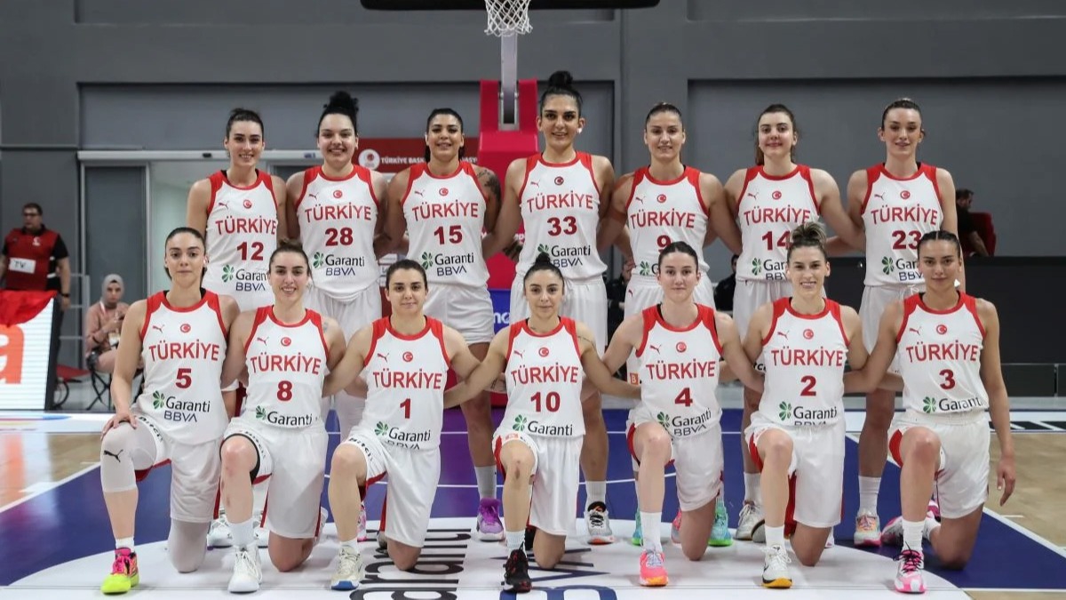 A Milli Kadn Basketbol Takm, Almanya'y 32 farkla malup etti