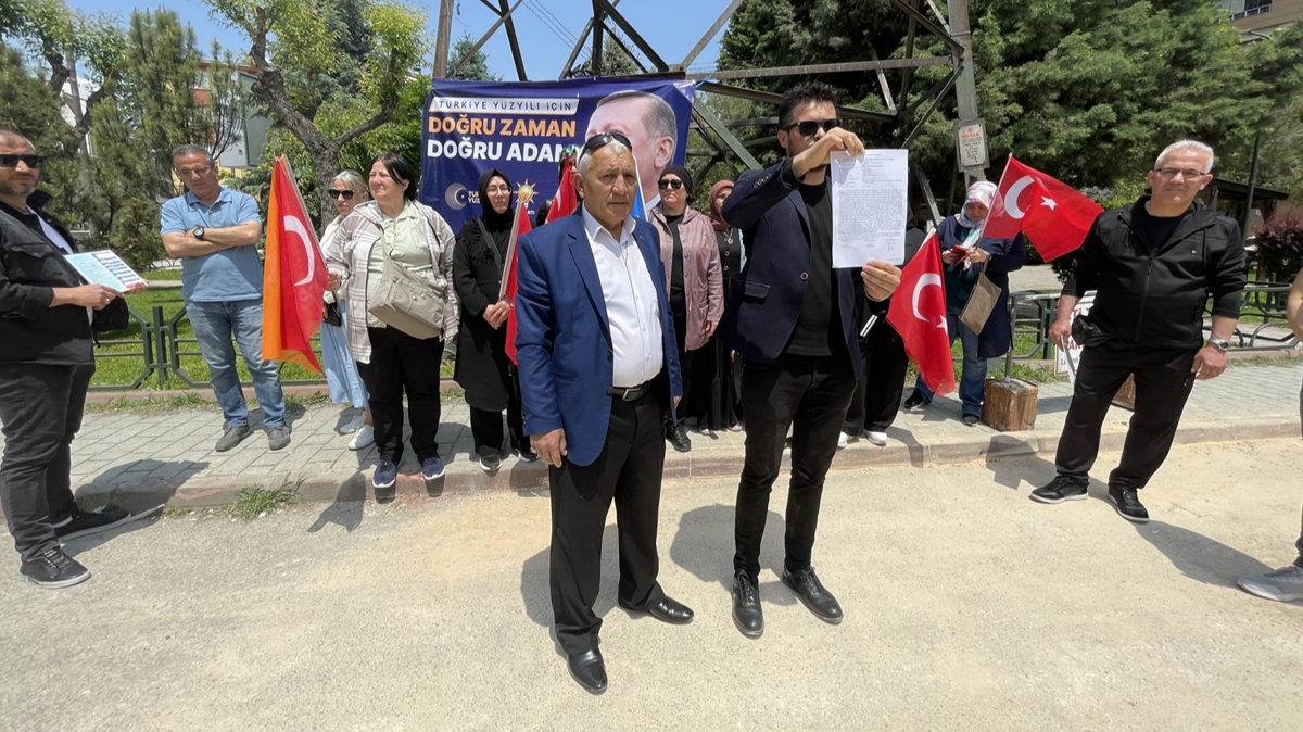 CHP'lilerden AK Parti seim stand grevlisine irkin saldr