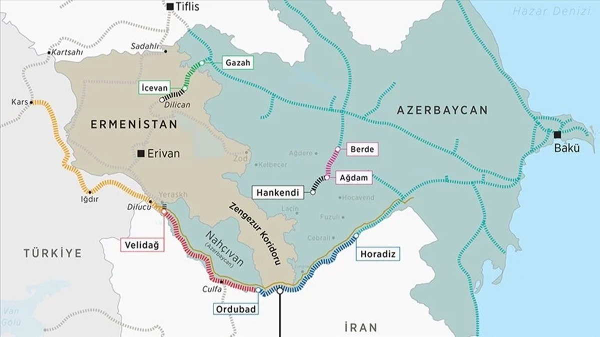 Zengezur Koridoru'nda sona doru! Trk dnyasn birbirine balayacak