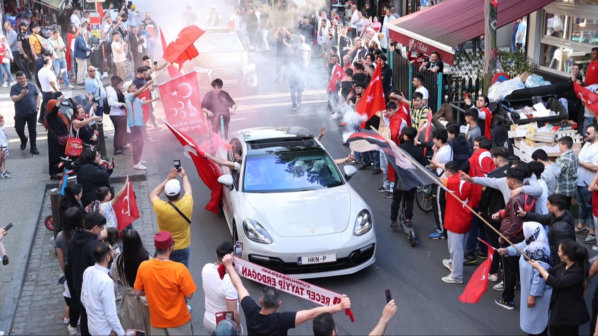 Belika'da Cumhurbakan Erdoan'n zaferi kutlanyor