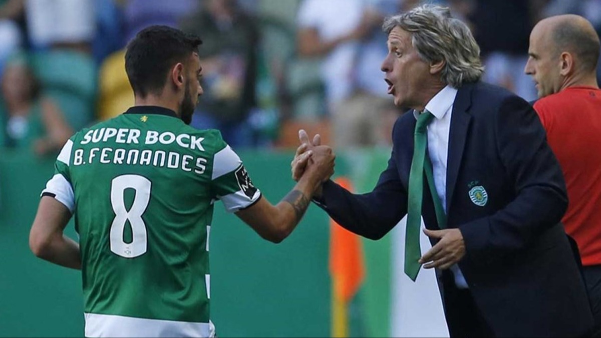 Bruno Fernandes resmen itiraf etti! ''Jorge Jesus...''