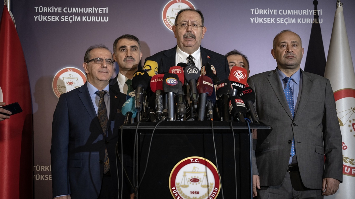 YSK Bakan Yener duyurdu: Erdoan yeniden Cumhurbakan 