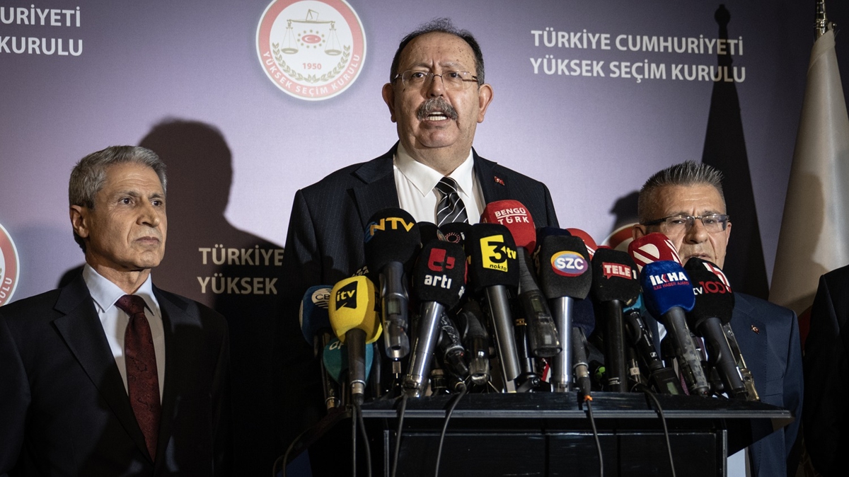 YSK Bakan Yener son durumu aklad