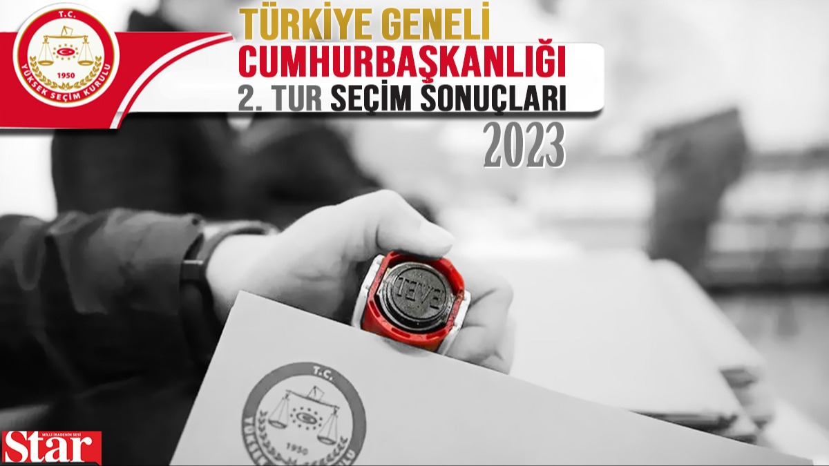 Cumhurbakanl 2. tur seim sonular akland! te il il 2023 Cumhurbakan Seimi sonular