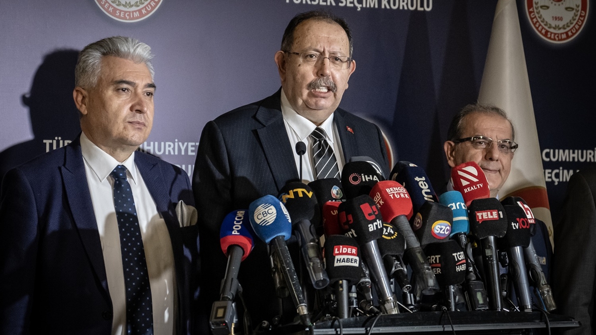 YSK Bakan Yener: Oy verme srecinde herhangi bir olumsuzluk olmamtr
