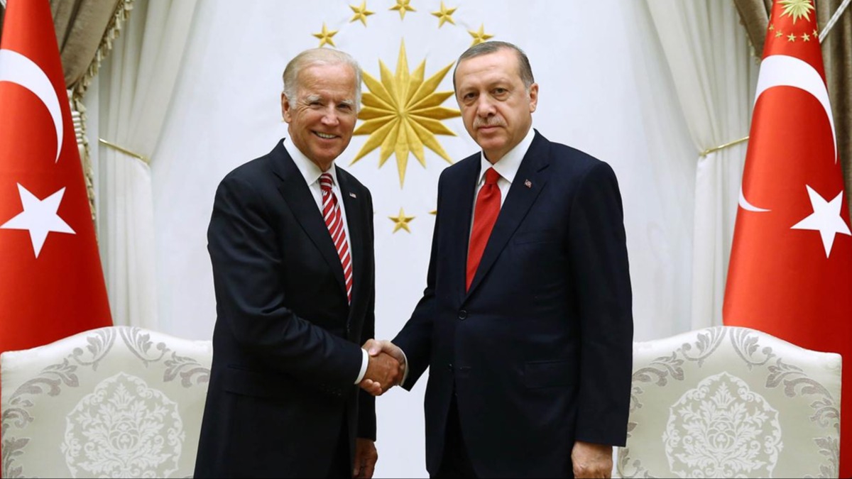 Cumhurbakan Erdoan bu akam Biden ile grecek