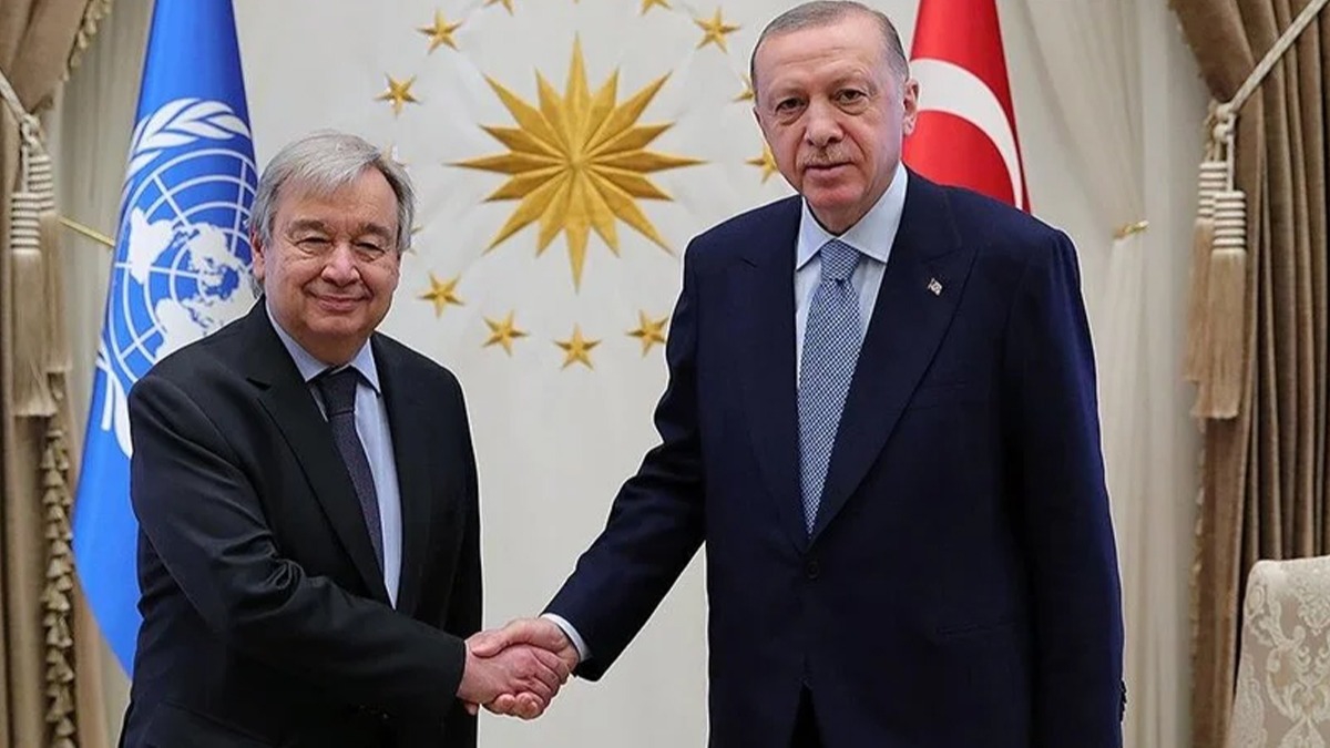 BM Genel Sekreteri Guterres'ten, Bakan Erdoan'a tebrik