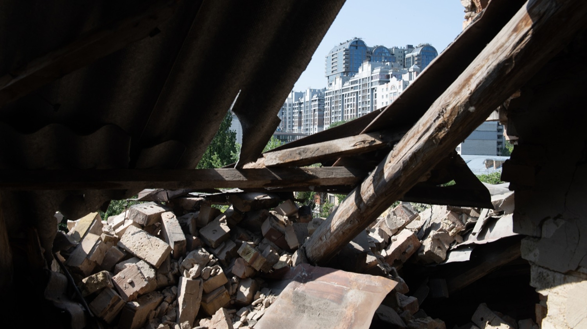 Kiev'de patlama sesleri