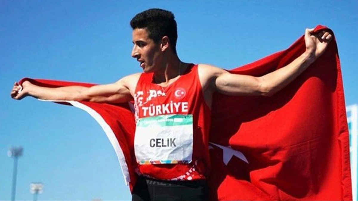 Milli atlet Mehmet elik Trkiye rekoru krd