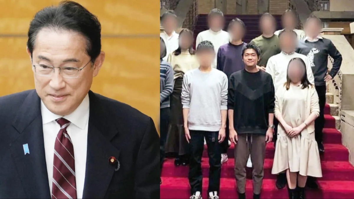 Japonya'da babasnn resmi konutunda parti veren Kiida kovulacak