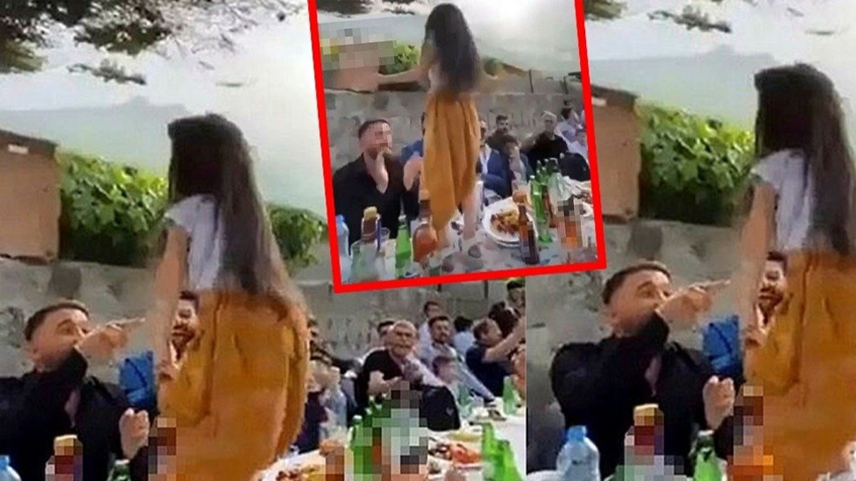 Kk kz alkol masasnda oynattlar! Skandal sonras Bakanlk harekete geti