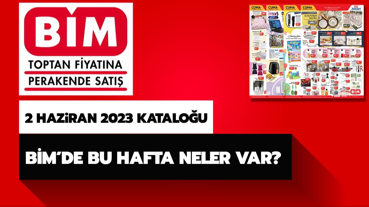 BM'de bu hafta cuma neler var? BM 2 Haziran 2023 aktel rnler katalou