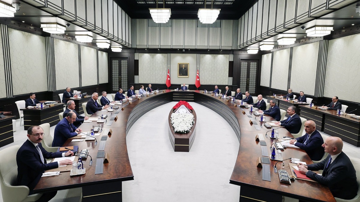 Cumhurbakanl Kabinesi topland