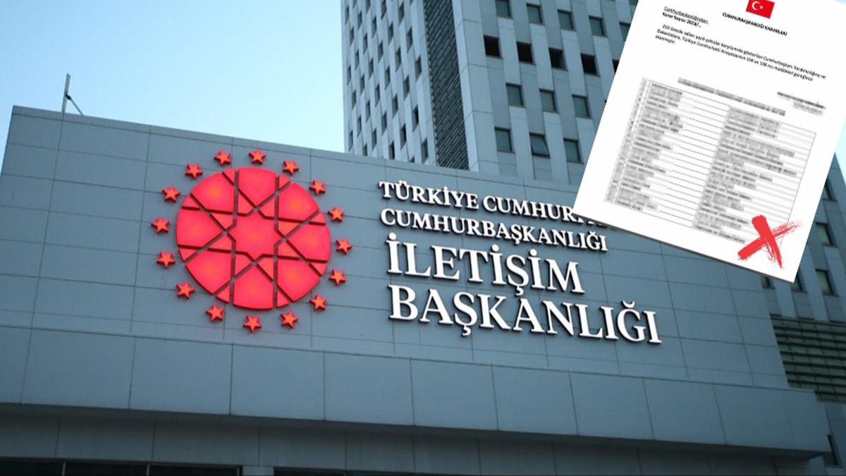 Sosyal medyada dolaşan 'kabine listeleri'yle ilgili açıklama: Asılsızdır