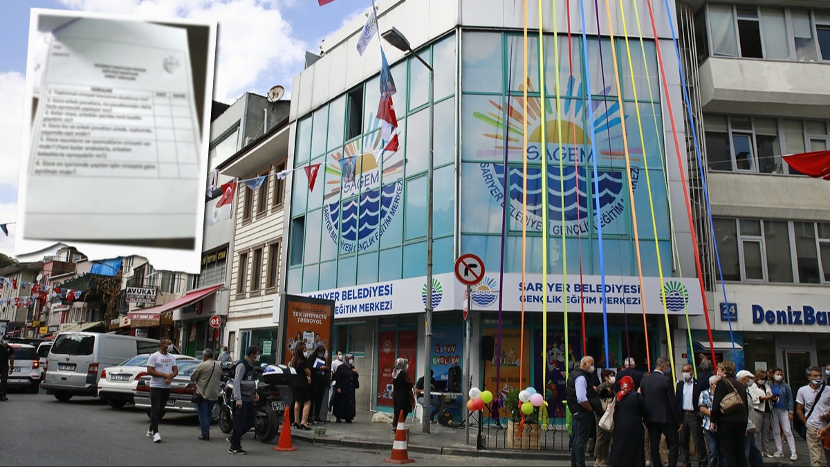 Saryer Belediyesi'nden LGBT skandal! Soruturma balatld