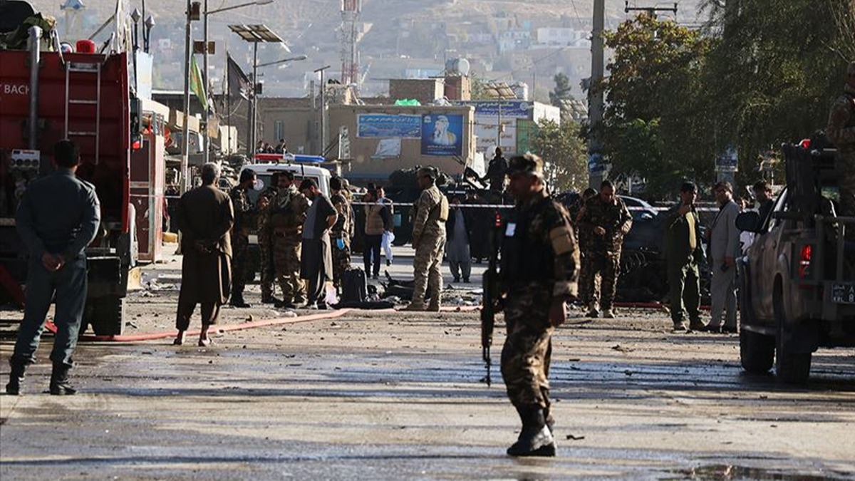 Afganistan'daki bir cenaze treninde patlama