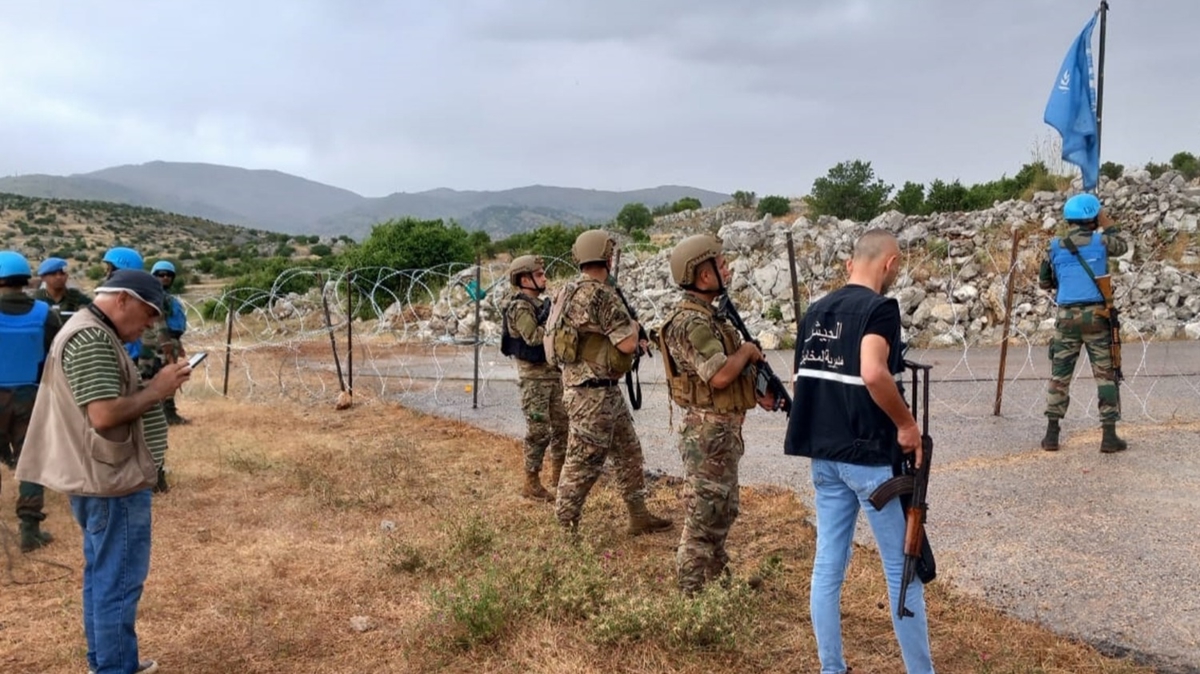 Lübnan-İsrail sınırında ''tel örgülerin kaldırılması'' gerginliğe yol açtı