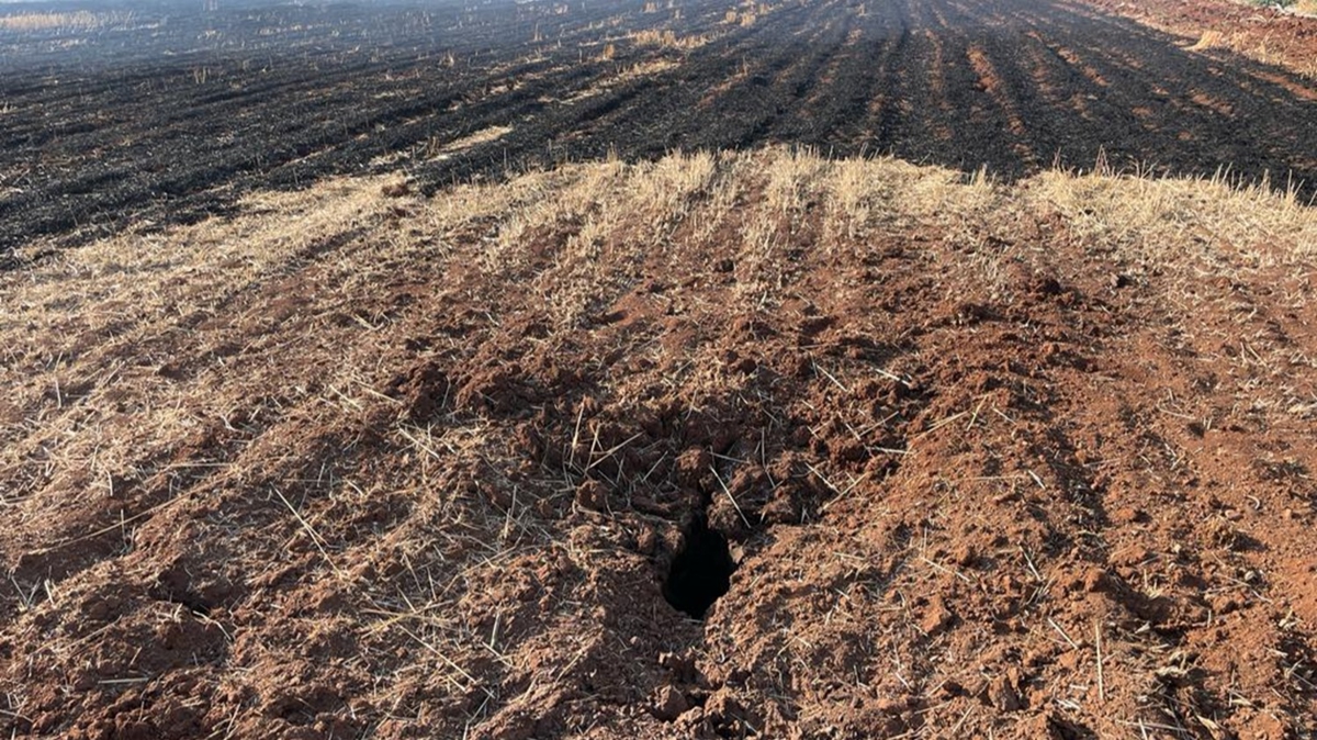 PKK'l terristlerce atlan roketler Kilis'te snr blgesine dt