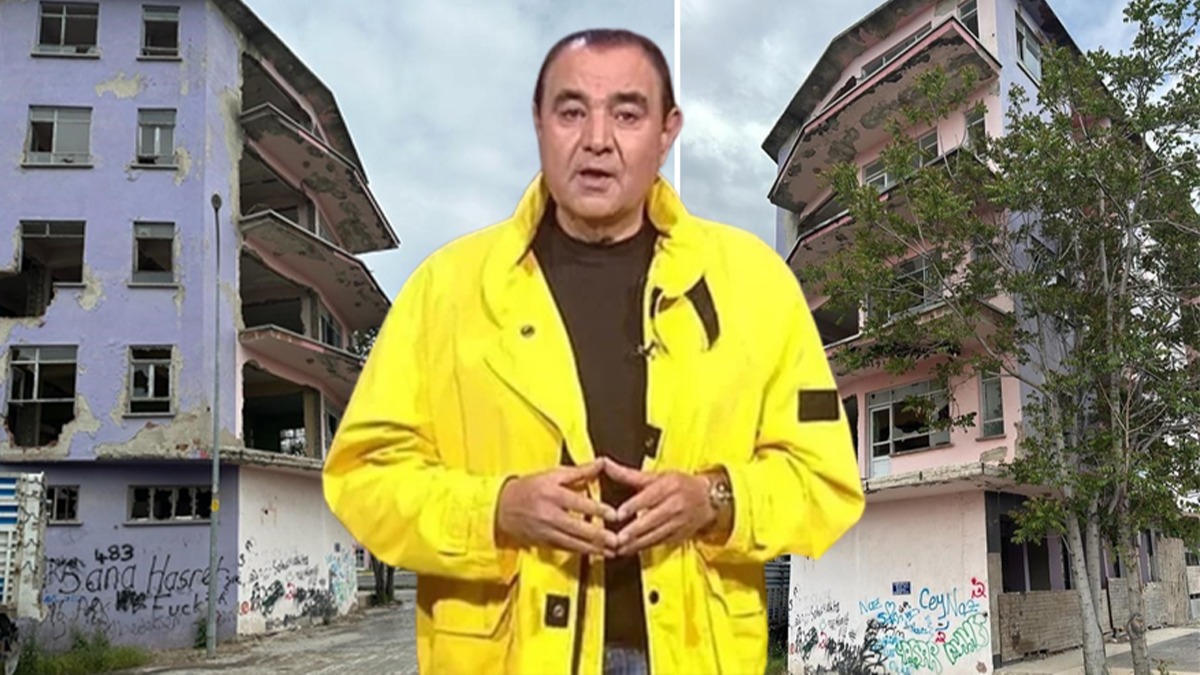 Sadettin Teksoy'a da konu olan ''perili ev'' ykld!