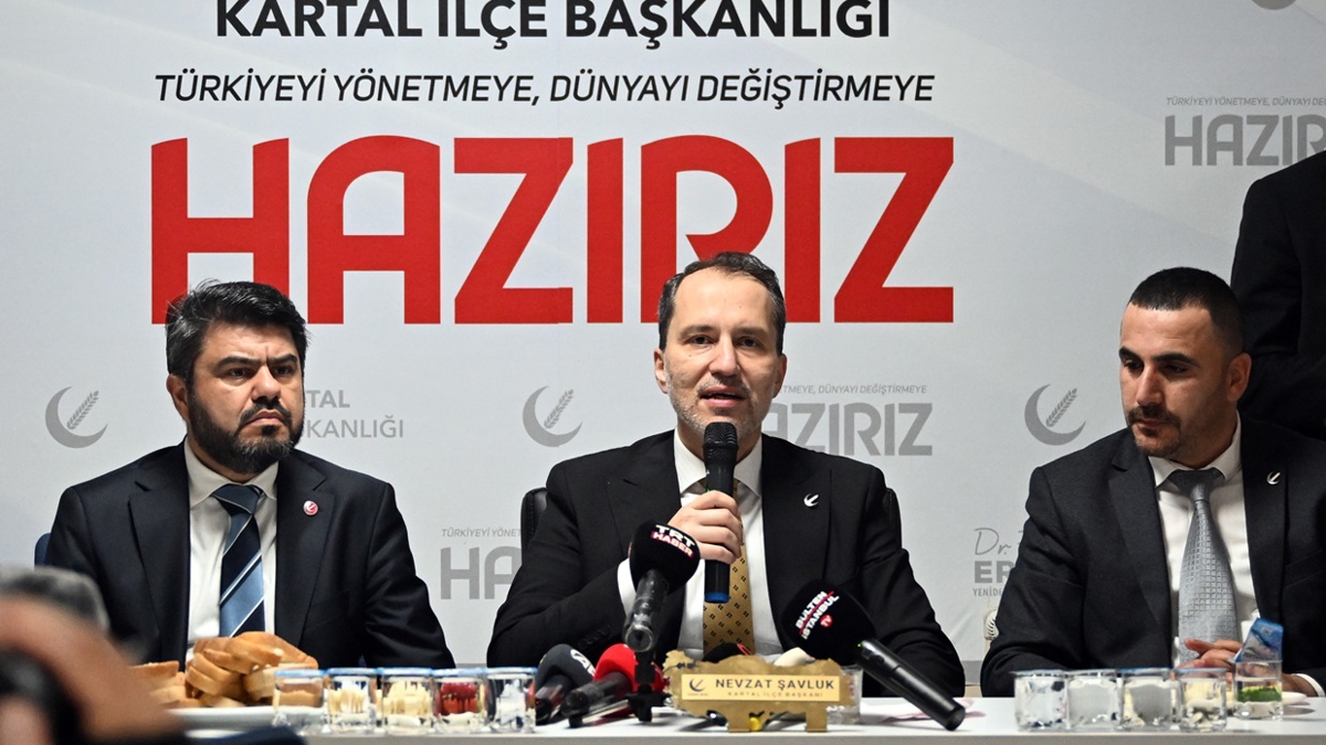 Yeniden Refah Partisi Genel Bakan Erbakan'dan yerel seim aklamas