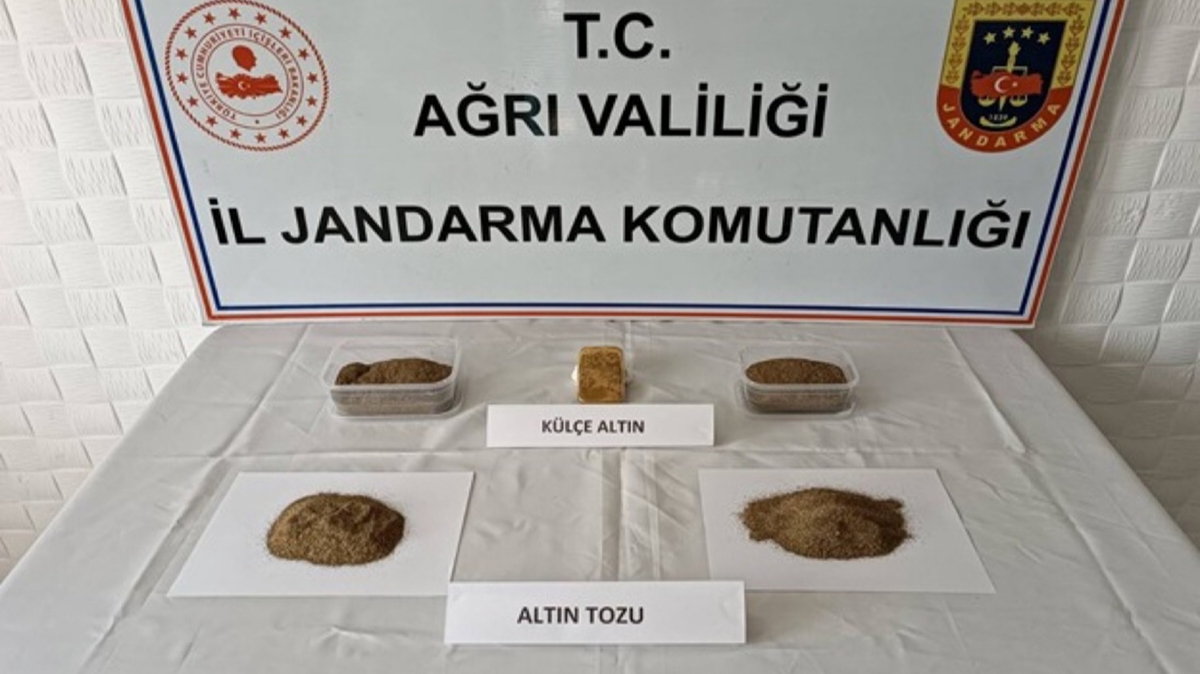 ran plakal otobsten kilolarca altn tozu kt