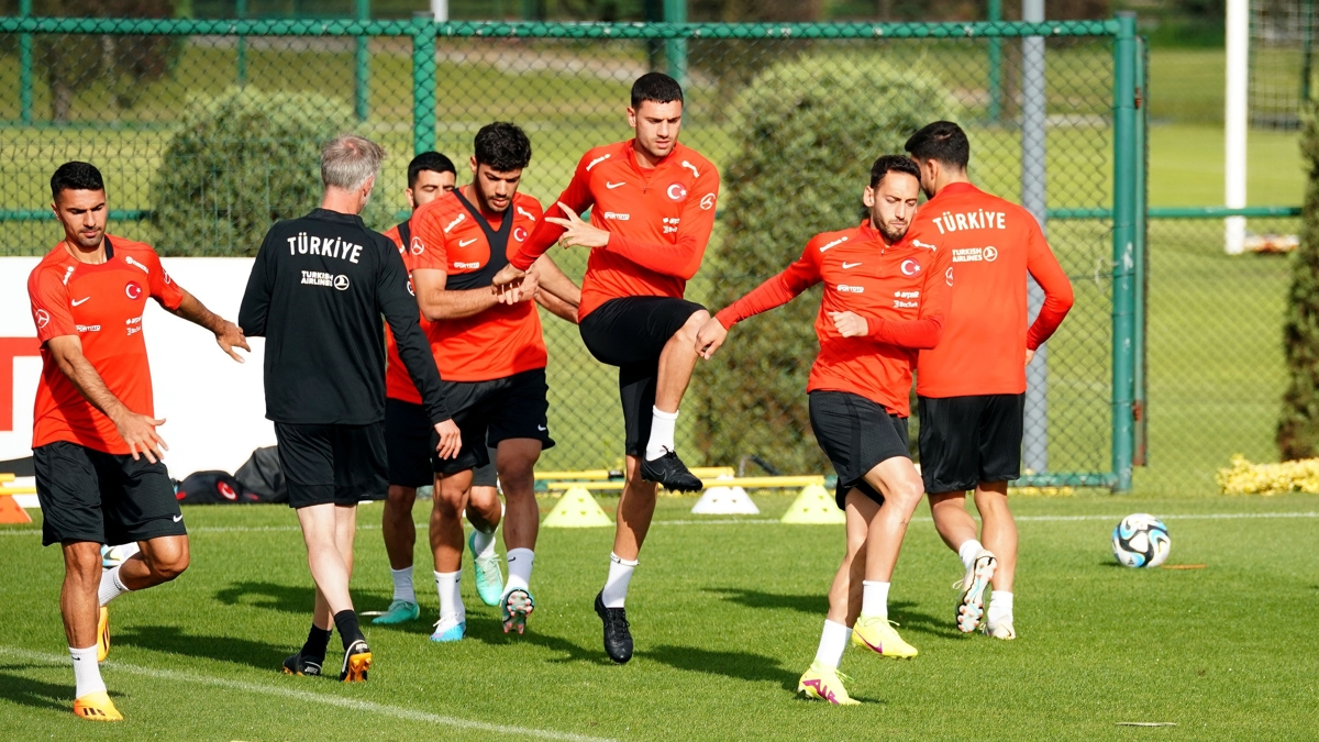 A Milli Futbol Takm, Letonya mesaisini tamamlad