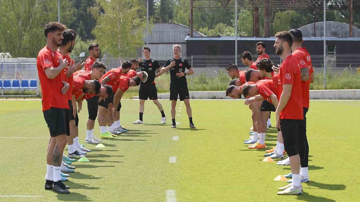 A Milli Futbol Takm, Letonya mesaisini tamamlad