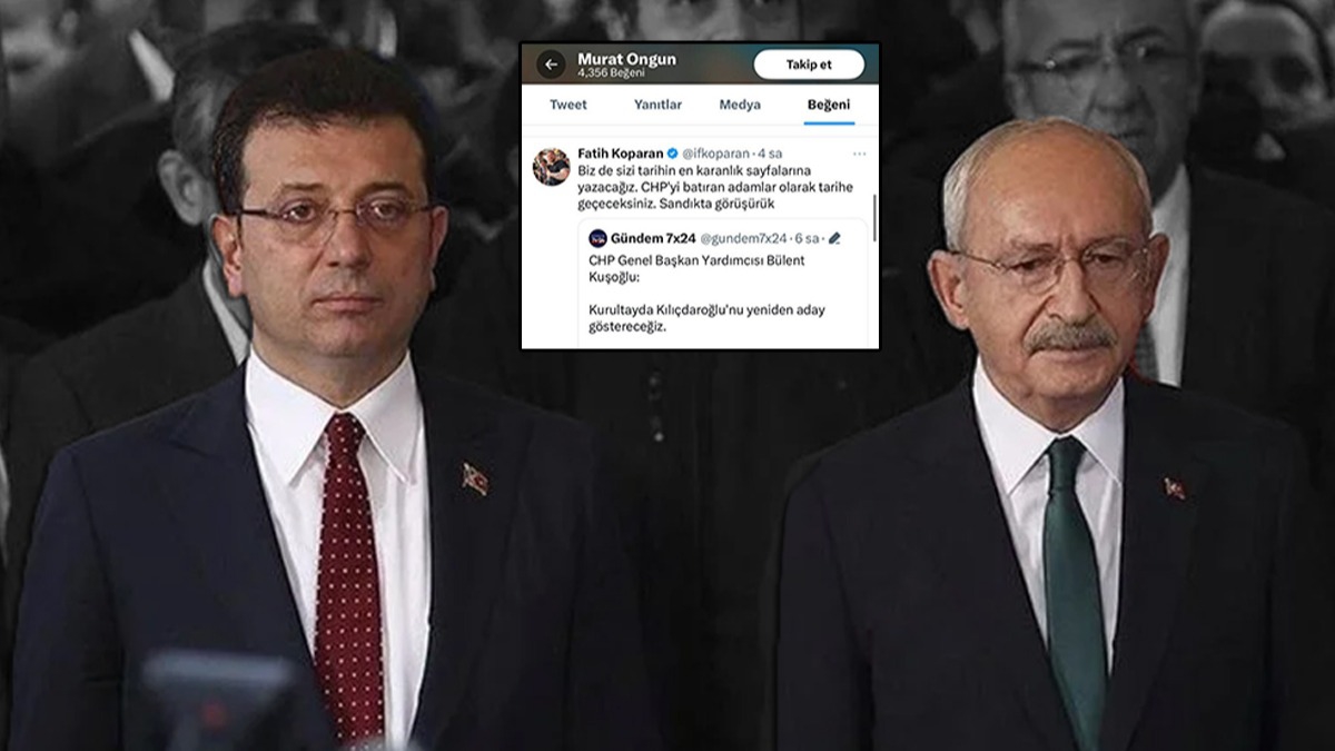 CHP'deki koltuk kavgasnda yeni perde: Twitter'daki beeniler gndem oldu