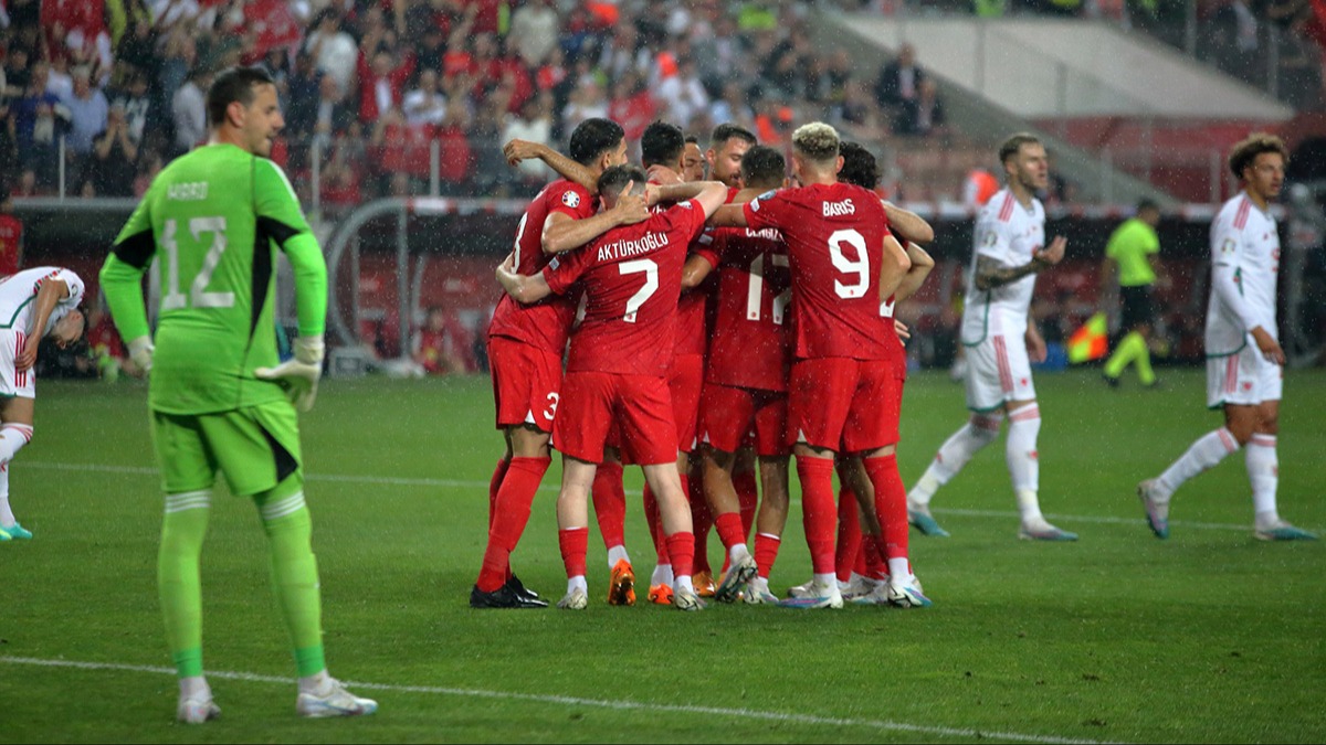 Ma sonucu: Trkiye 2-0 Galler