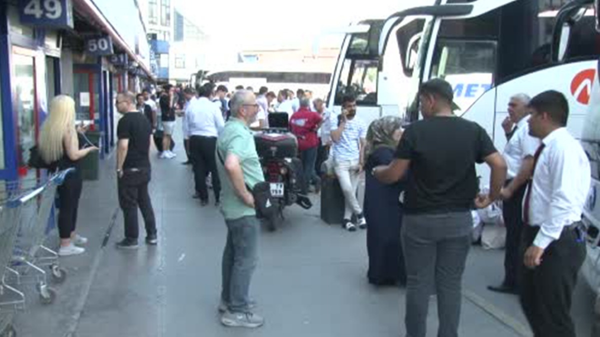 15 Temmuz Demokrasi Otogar'nda bayram younluu