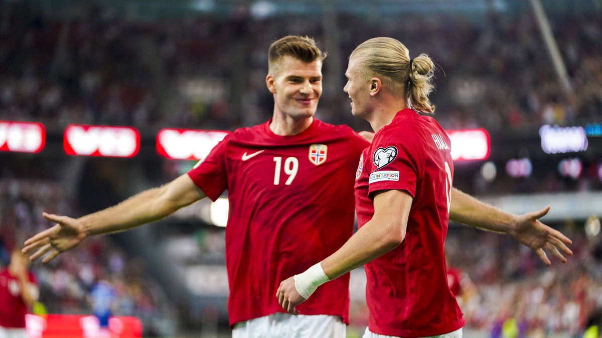 Norve, Erling Haaland ile kazand