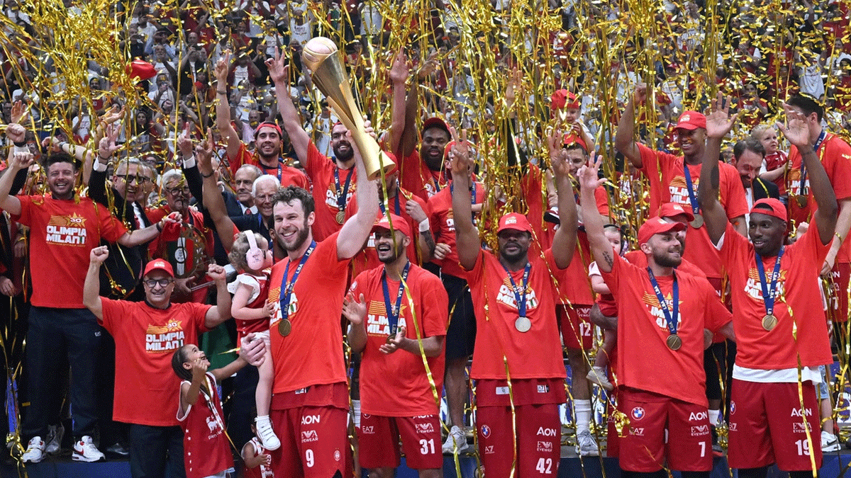 talya'da ampiyon Olimpia Milano oldu