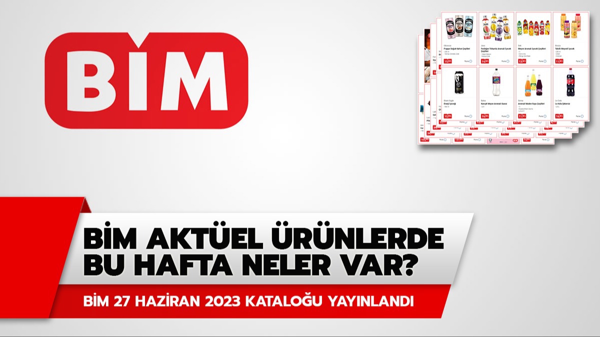 BM 27 Haziran 2023 aktel rnler katalou! BM'de bu hafta Sal neler var?