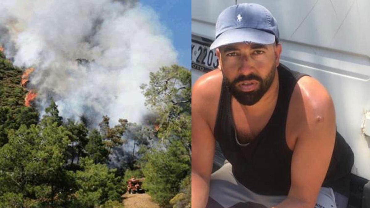 Marmaris'te orman yangınında bulunan ceset Belçika vatandaşına ait çıktı