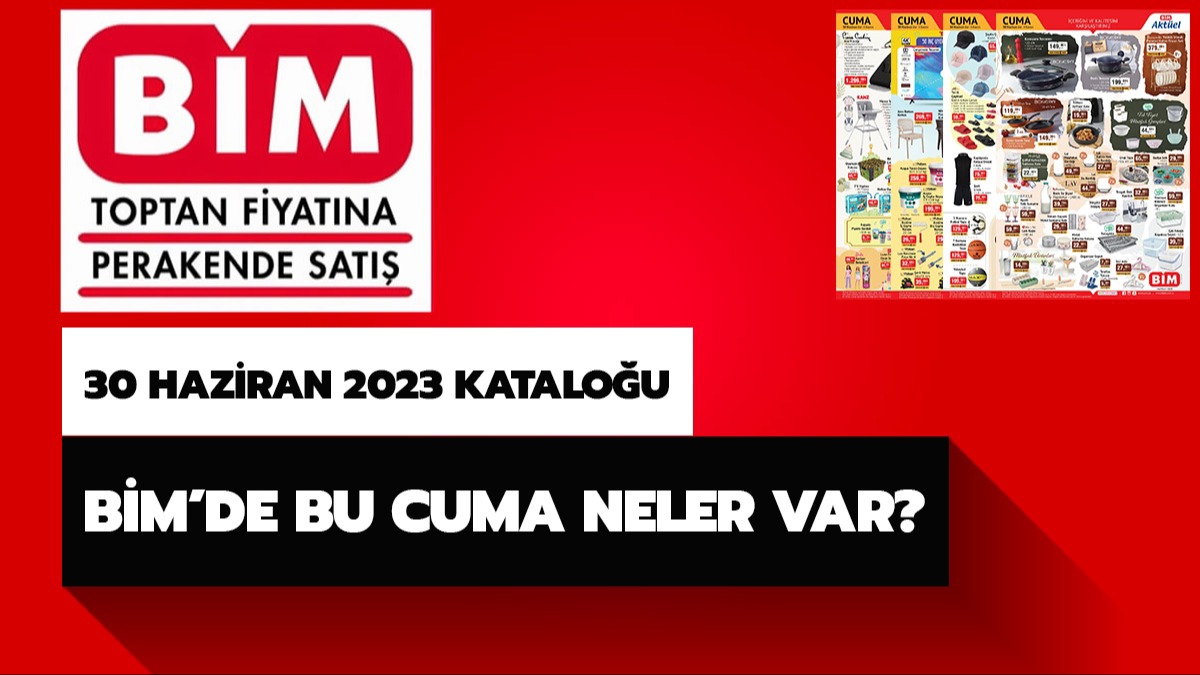 BM'de bu hafta neler var? BM 30 Haziran 2023 aktel rnler katalou