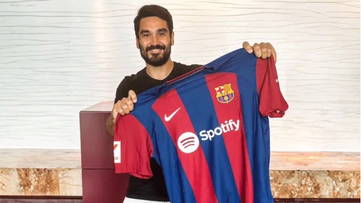 lkay Gndoan'dan Barcelona transferinin ardndan ilk aklama