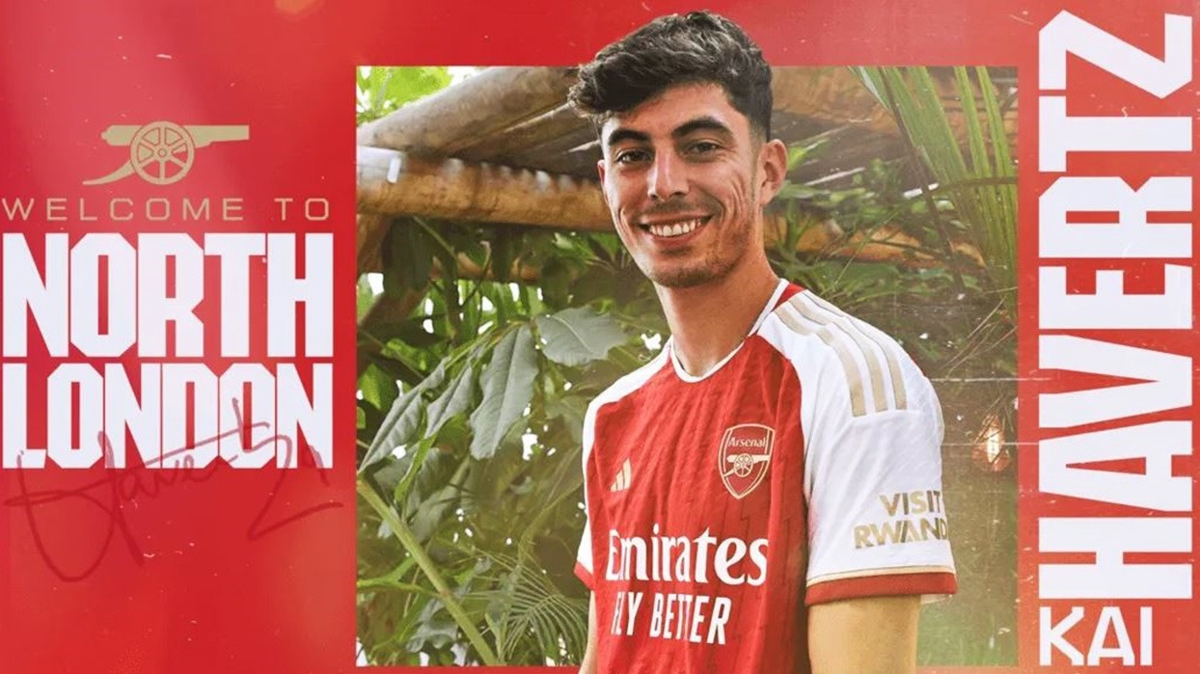 Arsenal, Kai Havertz'i renklerine katt