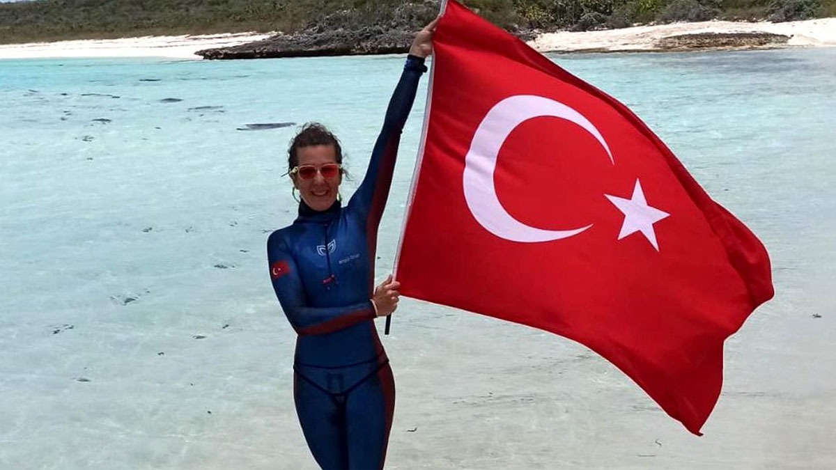 Birgl Erken, serbest dalta yeni sporcular yetitiriyor