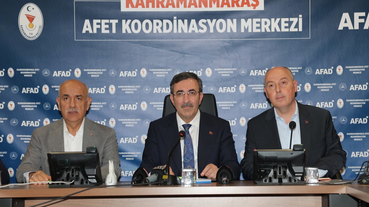 Cumhurbakan Yardmcs Ylmaz:  Asrn afetine, asrn dayanmasyla karlk vereceiz