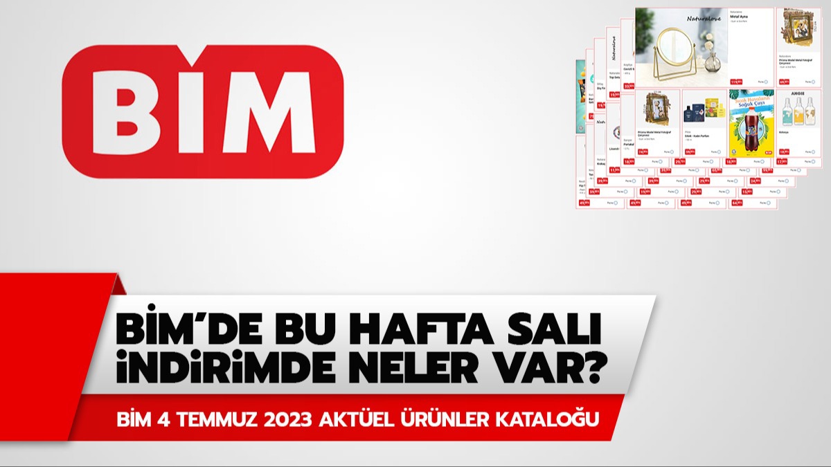 BM'de bu hafta Sal neler var? BM 4 Temmuz 2023 aktel rnler raflarda!