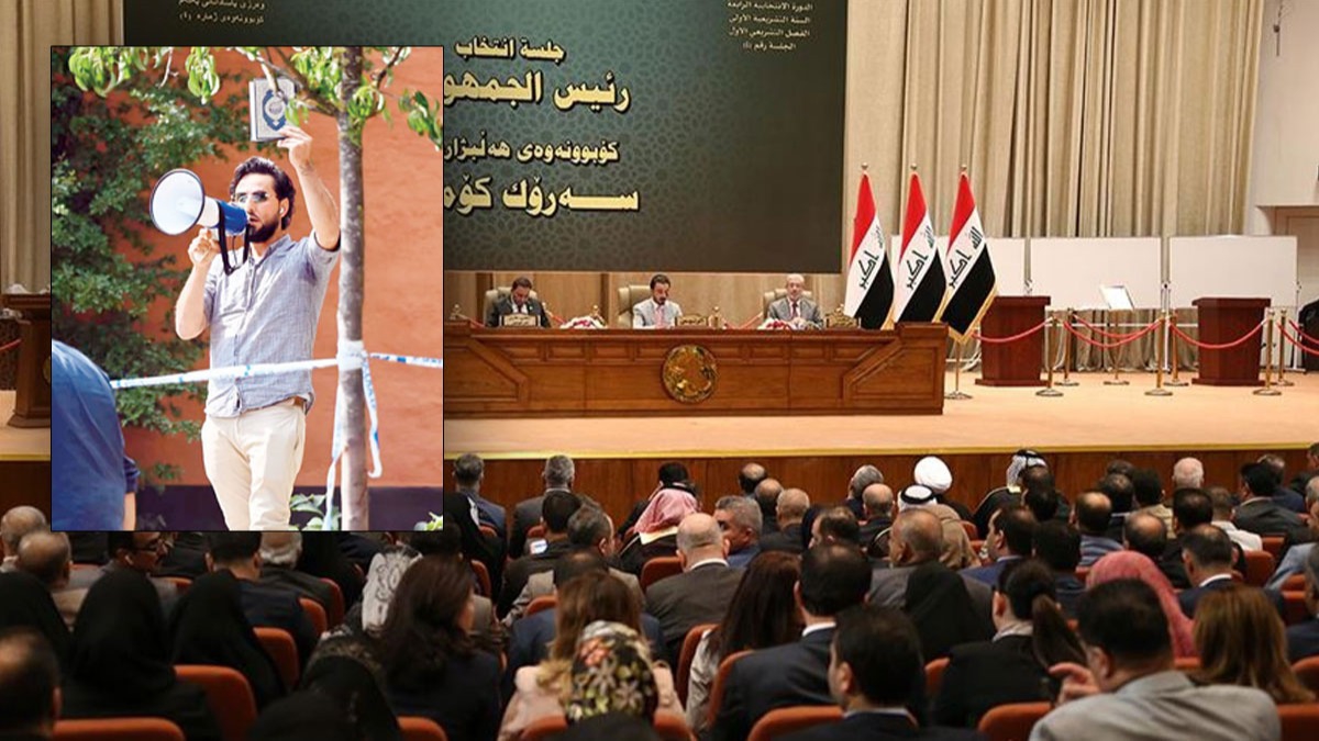 Irak hkmeti eylemcinin iadesini istedi
