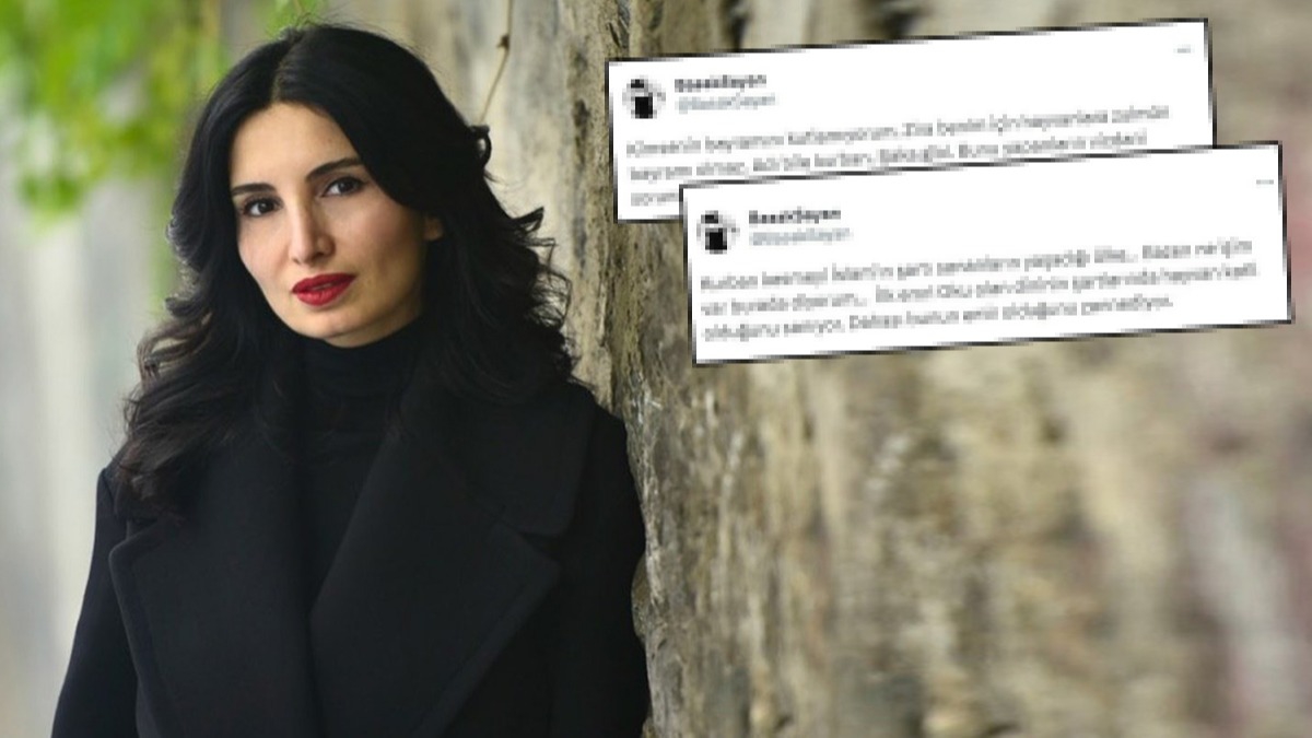 Oyuncu Baak Sayan'dan skandal paylam! Kurban ibadetini hedef ald