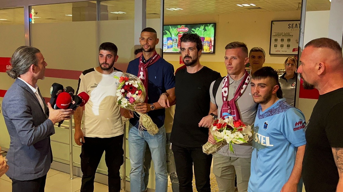 Trabzonspor'un yeni yldzlar Fernandez ve Orsic'e okulu karlama