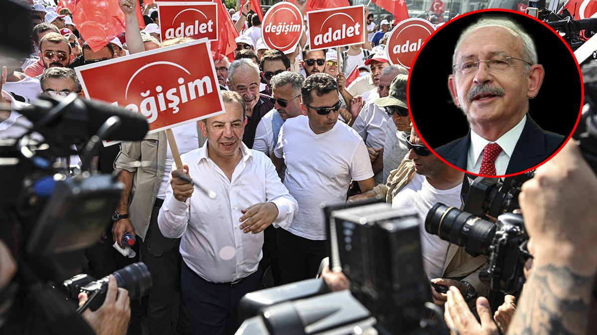 �zcan CHP Genel Merkezi'nin kap�s�na dayand�: Bay Kemal ka�t�