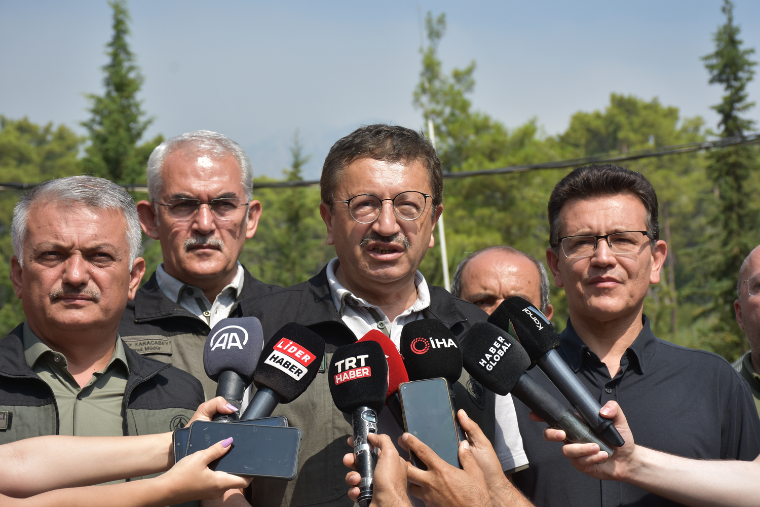 Bakan Yard�mc�s� Tiryaki: Yerle�im yerlerini tehdit eden bir durum yok