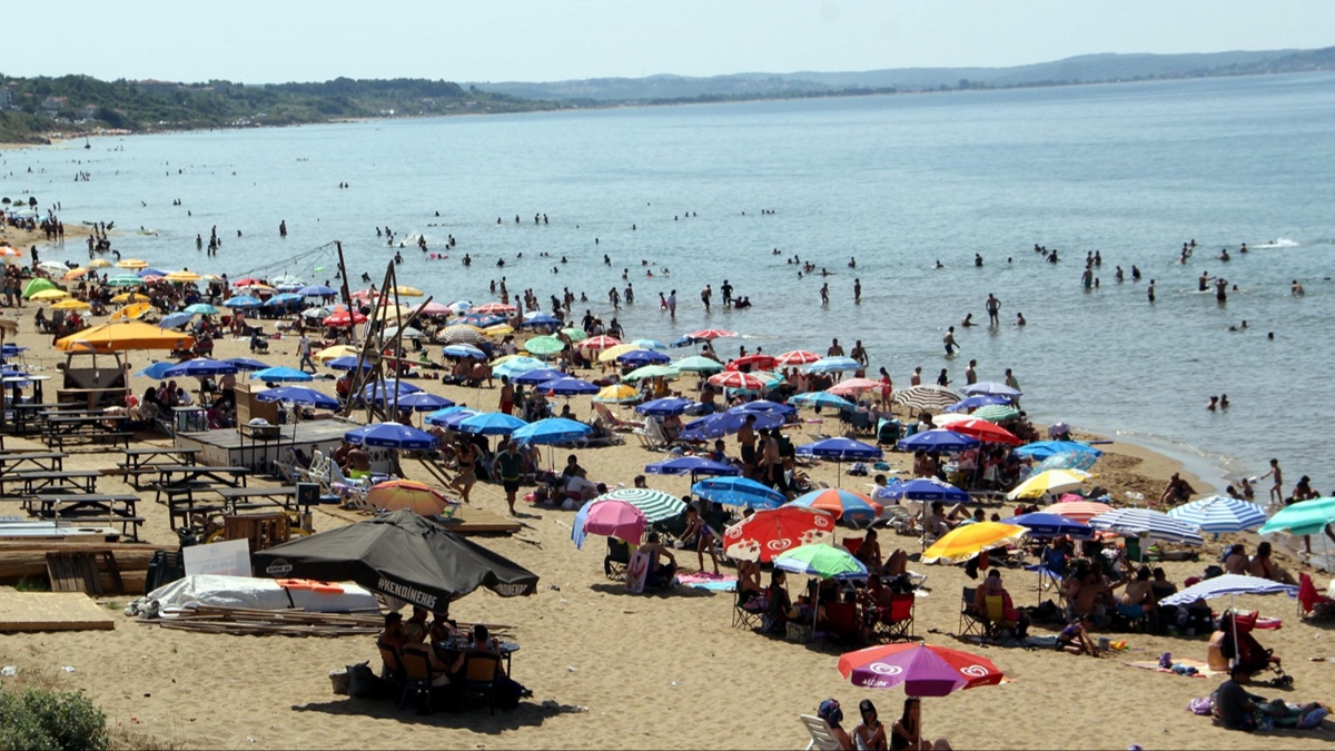 Sinop plajlarnda younluk
