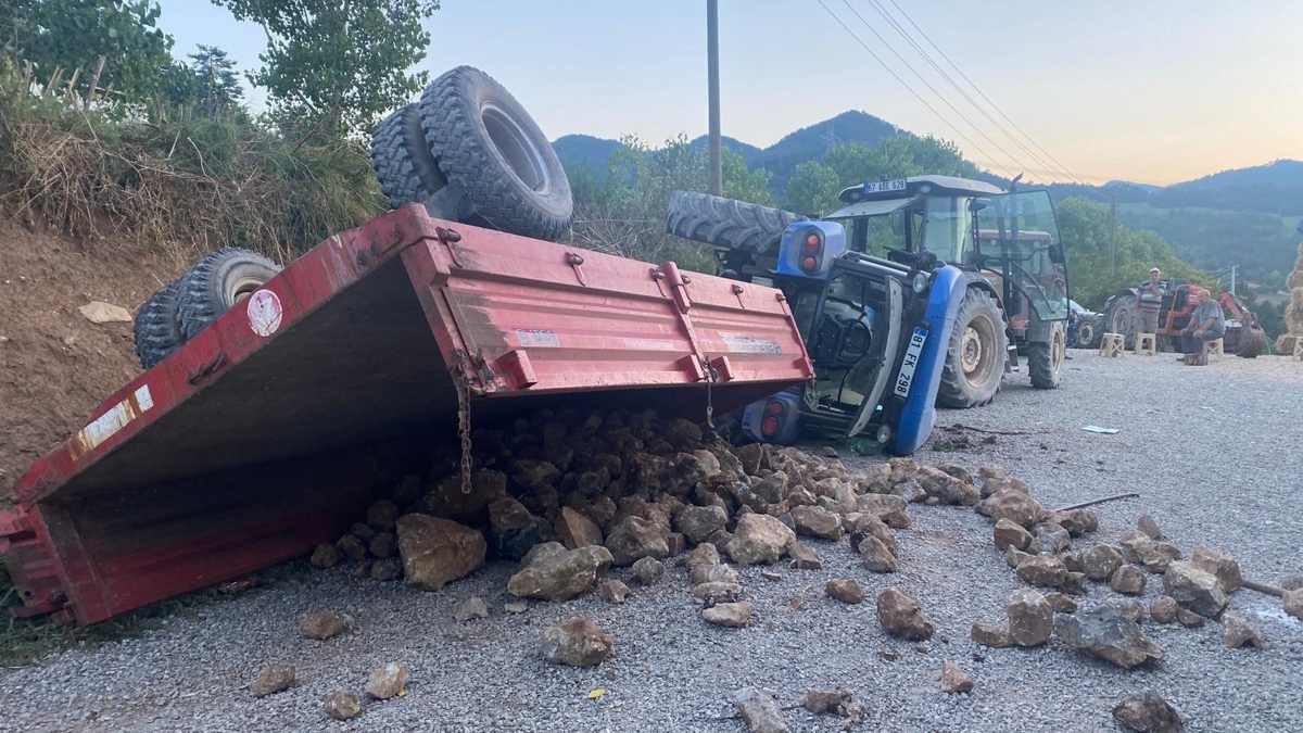 Bolu'da 2.5 yandaki ocuu ldren kaza